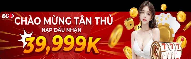 EU9 nền tảng cá cược trực tuyến hàng đầu, cung cấp dịch vụ cá cược thể thao, casino trực tiếp, và nhiều trò chơi giải trí hấp dẫn.
